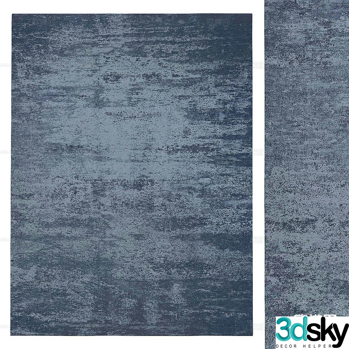 square carpet 3d model