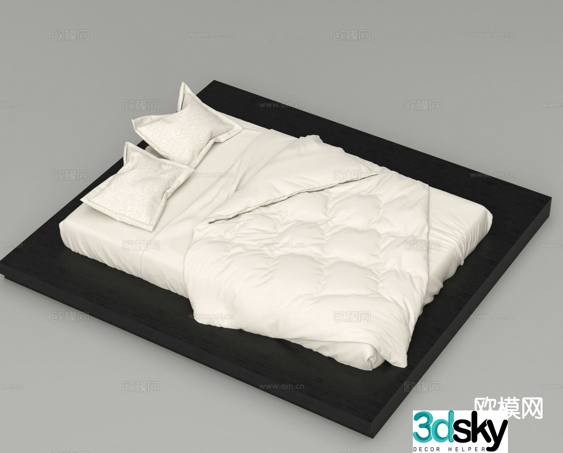 tatami tatami mattress 3d model