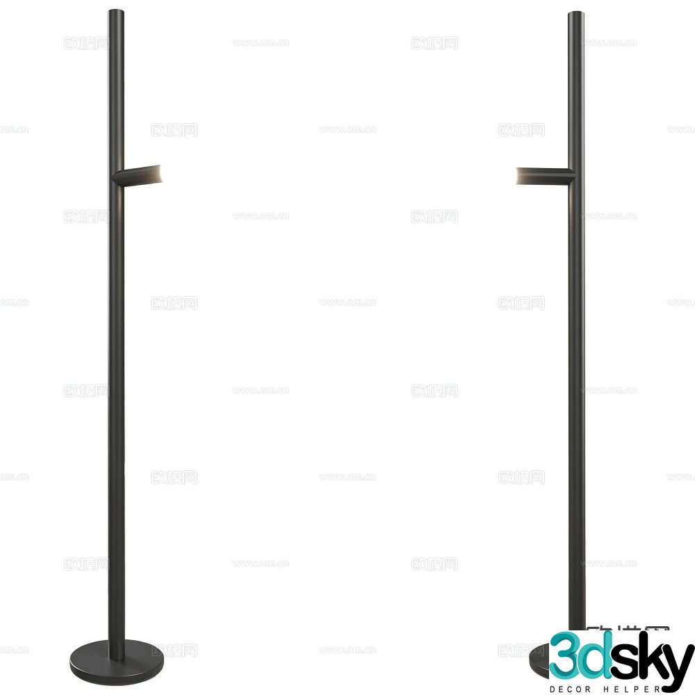 Antoniolupi floor lamp 3d model