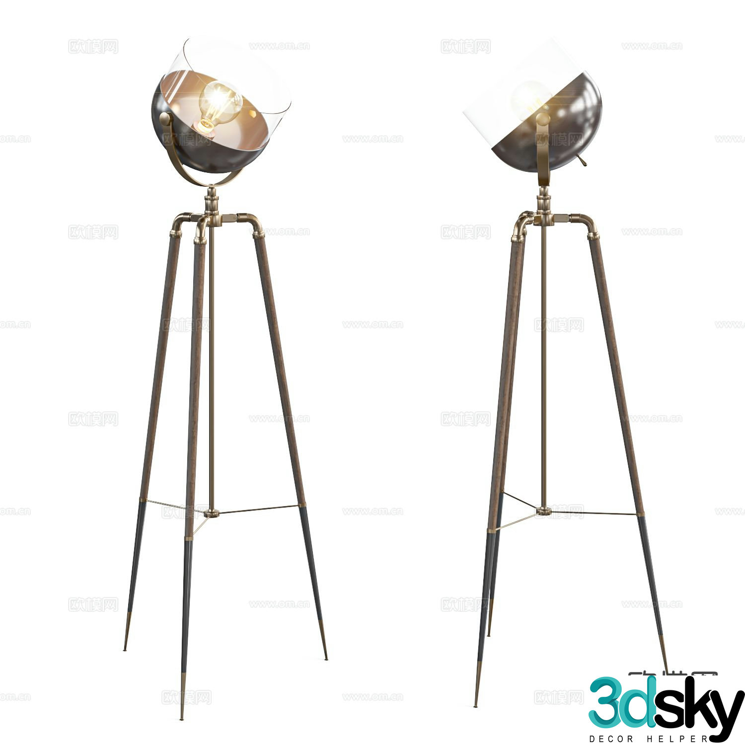 Lamps lighting decorative lamp art lamp floor lamp 3d model