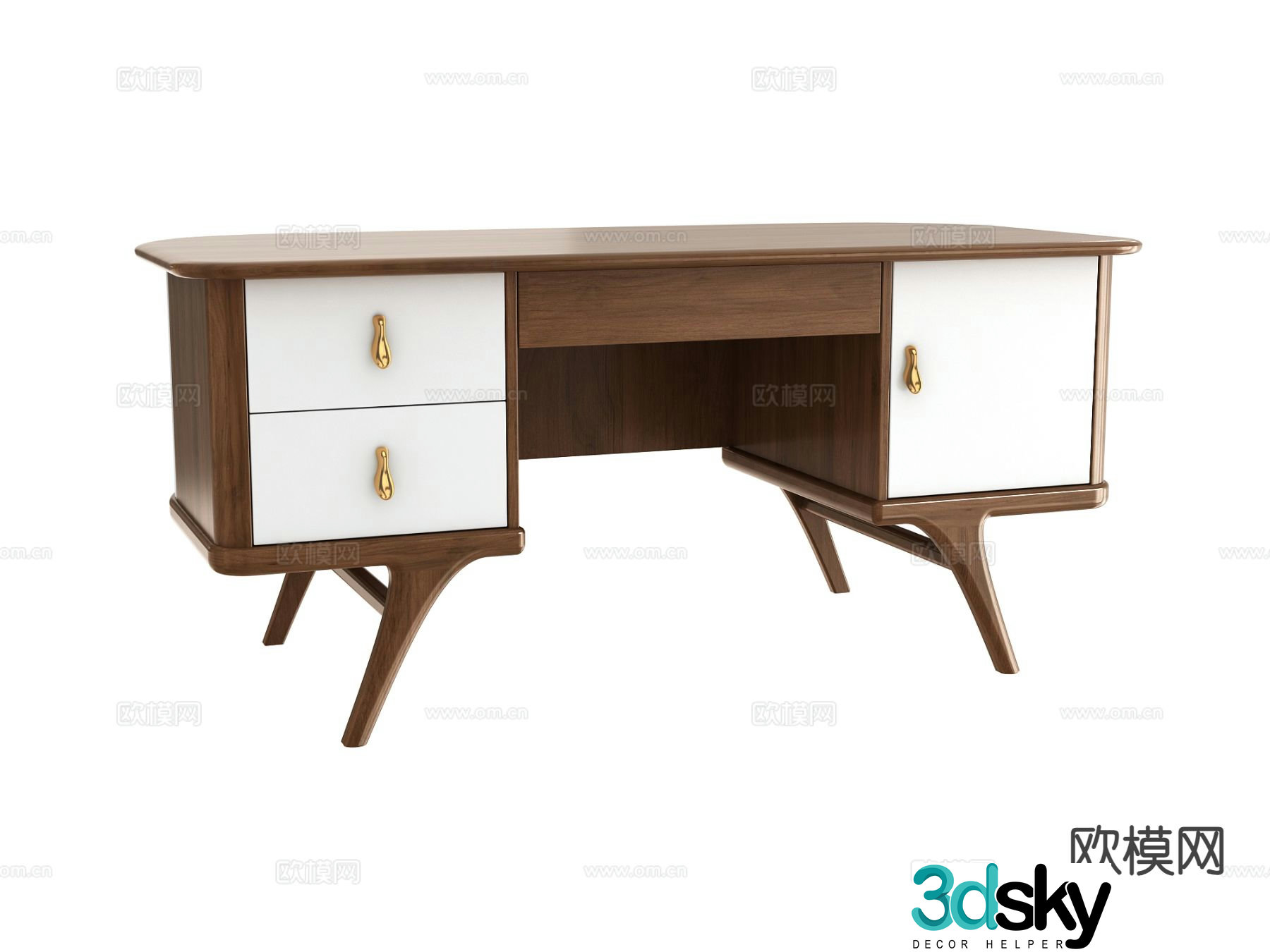 desk table 3d model