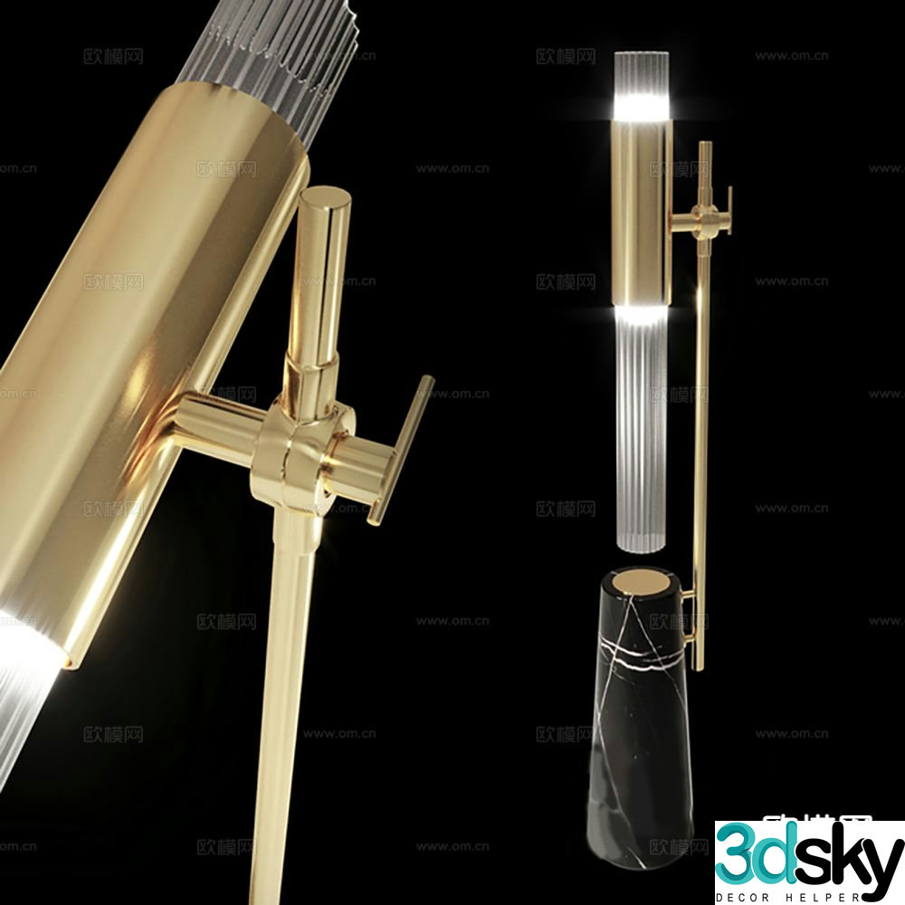 Floor lamp 3d model