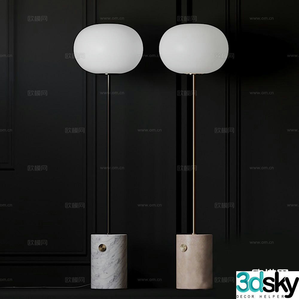 Floor lamp art lamp 3d model