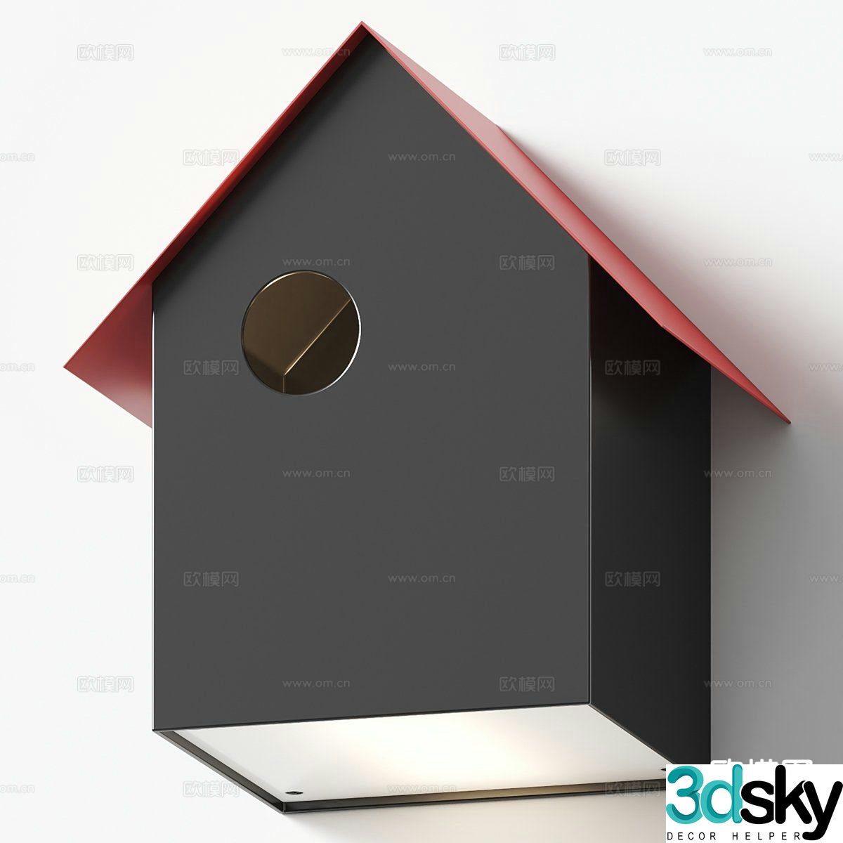 wall lamp 3d model