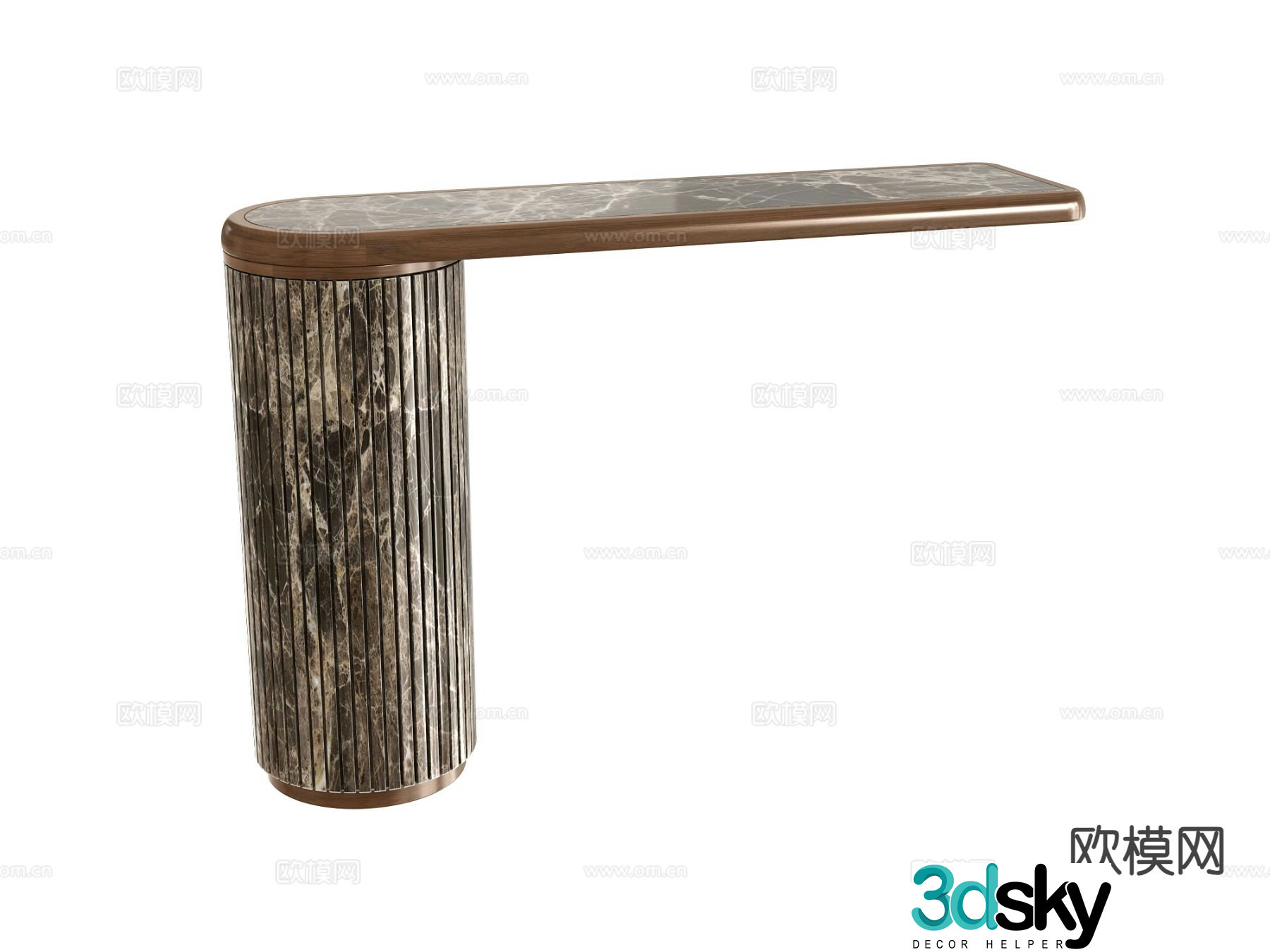 Table bar 3d model