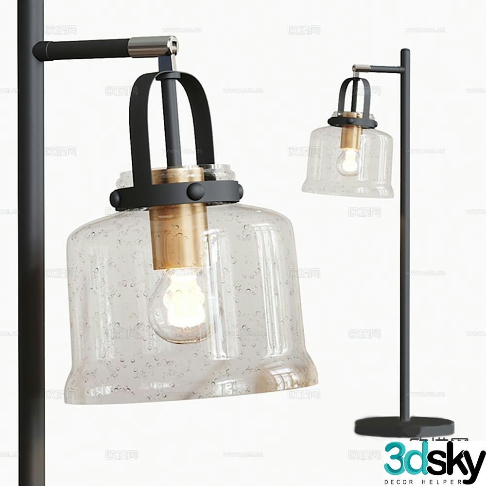 Floor lamp art lamp 3d model