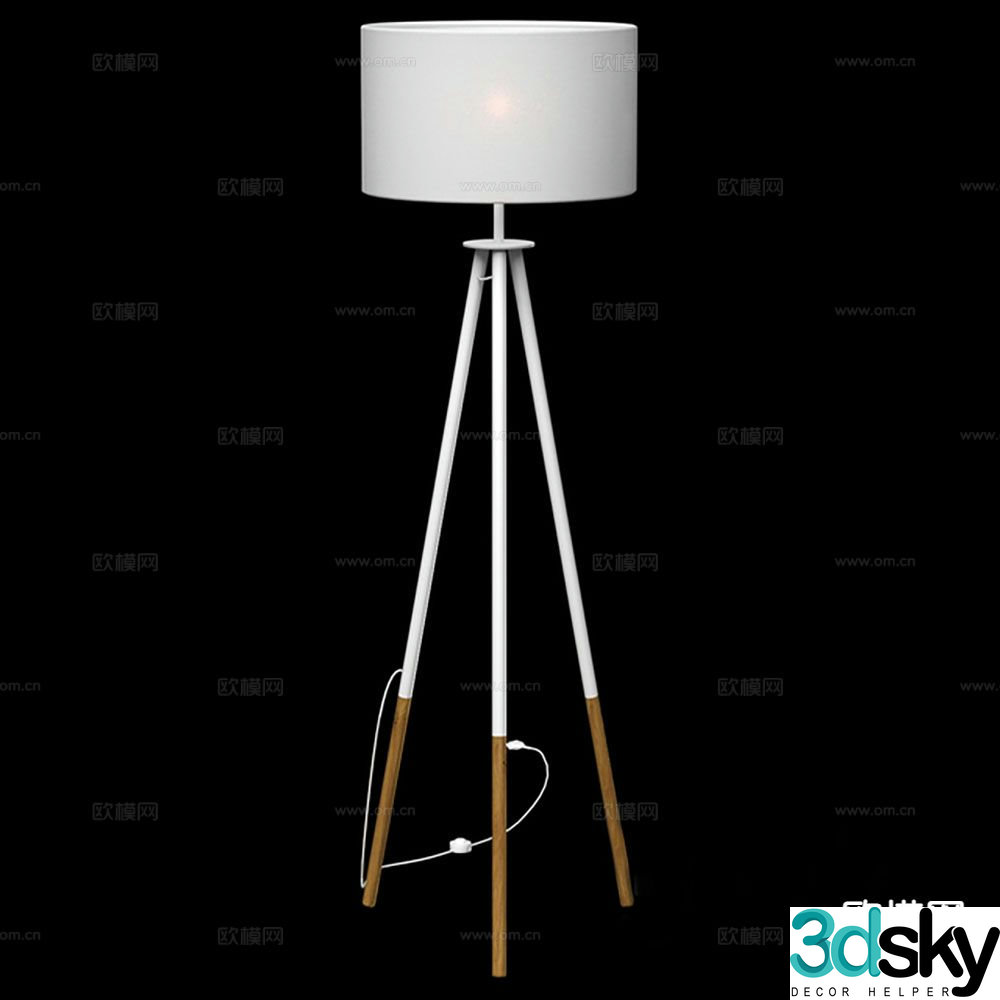 Floor lamp 3d model