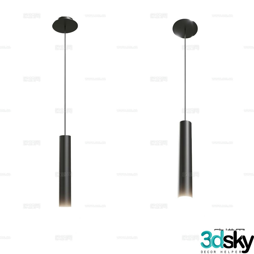 Antoniolupi bar chandelier 3d model