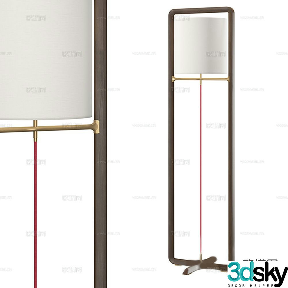 Floor lamp 3d model