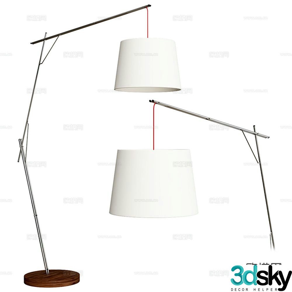 Floor lamp art lamp 3d model