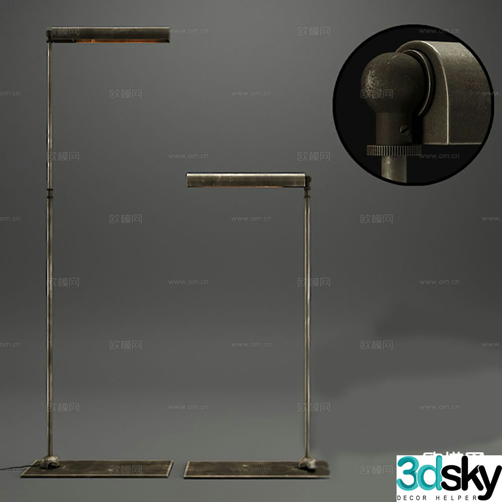 Floor lamp 3d model