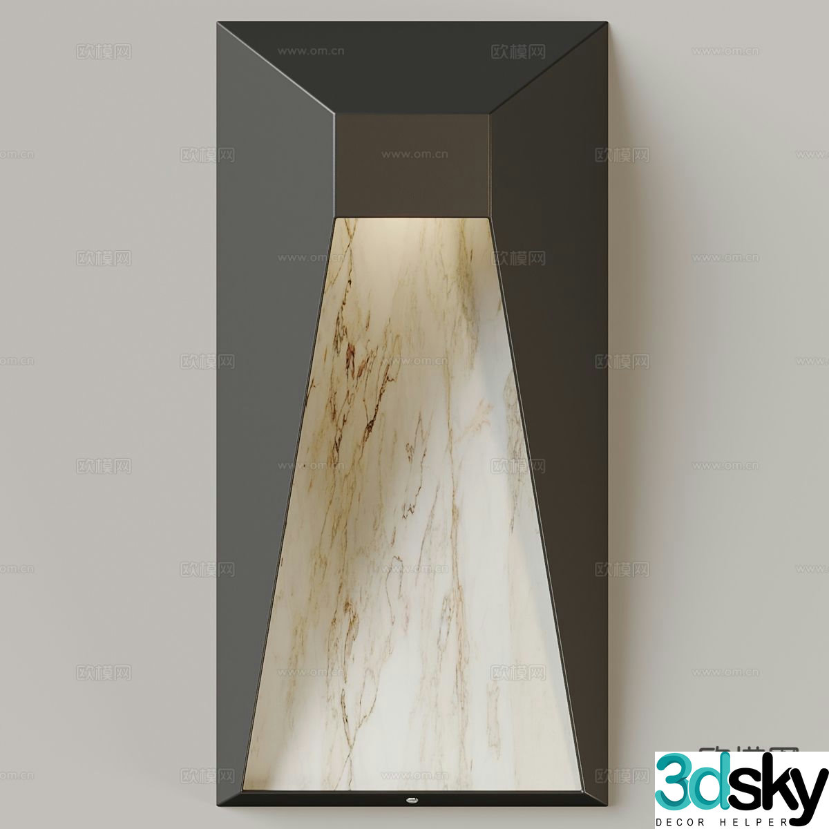Wall light lighting wall light 3d model