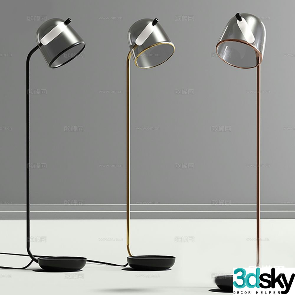 Lamps lighting art lamp floor lamp 3d model