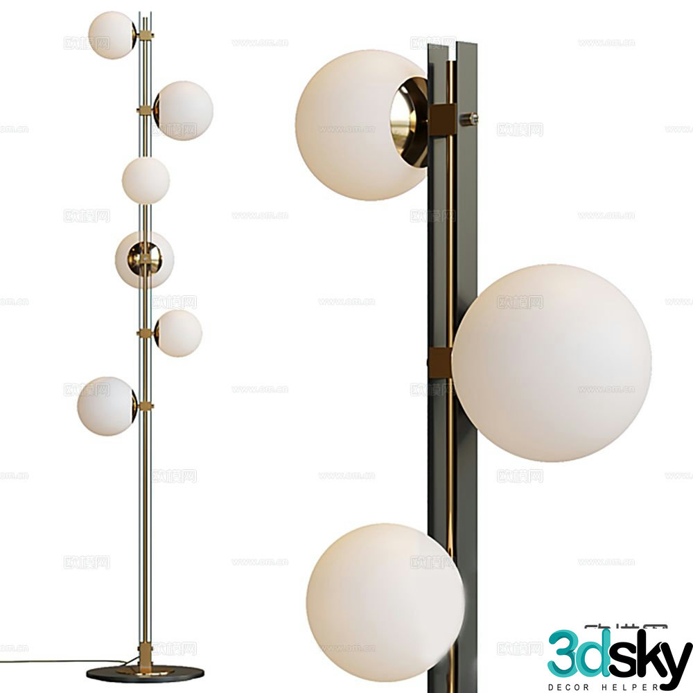 Lamps lighting decorative lamp art lamp floor lamp 3d model
