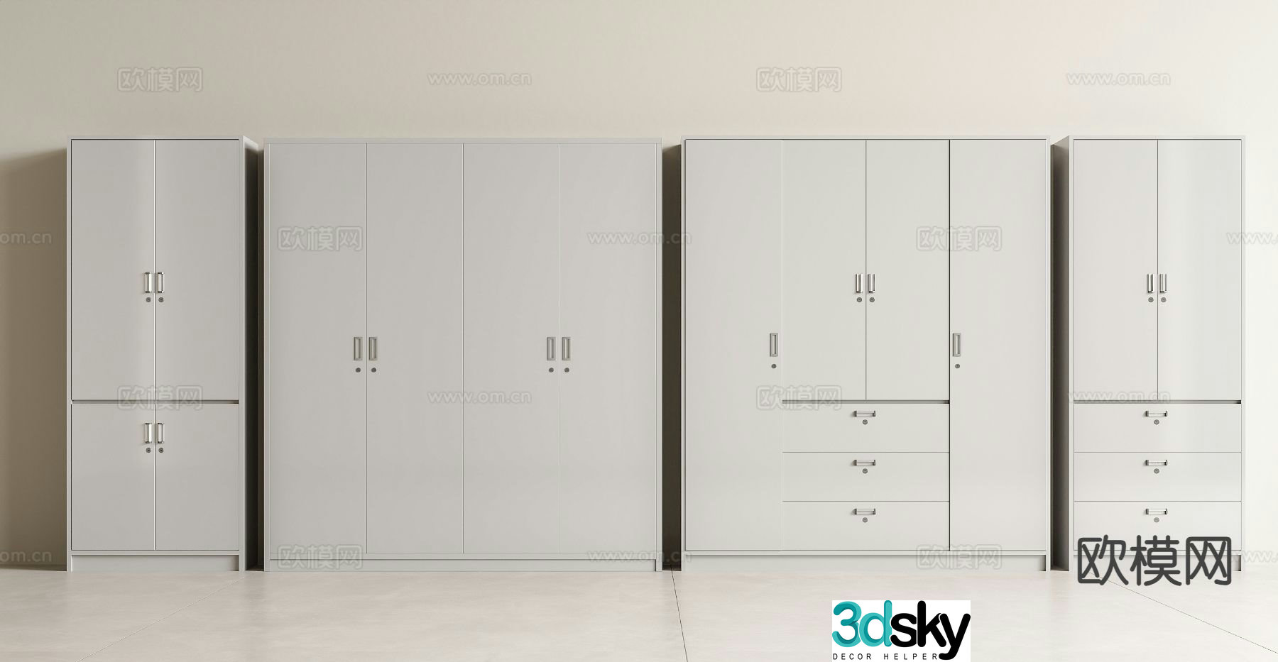 Modern filing cabinet information cabinet filing cabinet locker iron cabinet locker 3d model