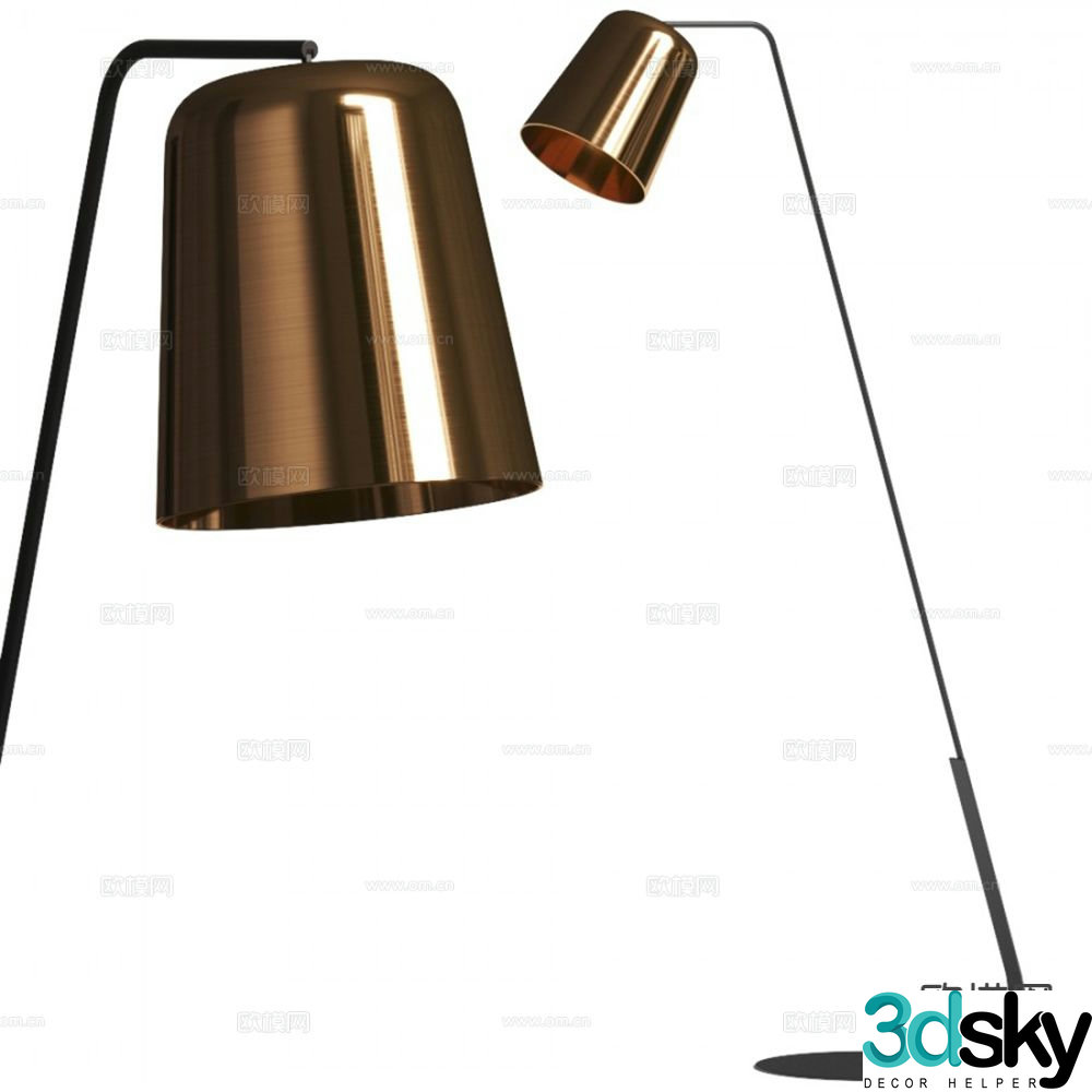 Floor lamp 3d model
