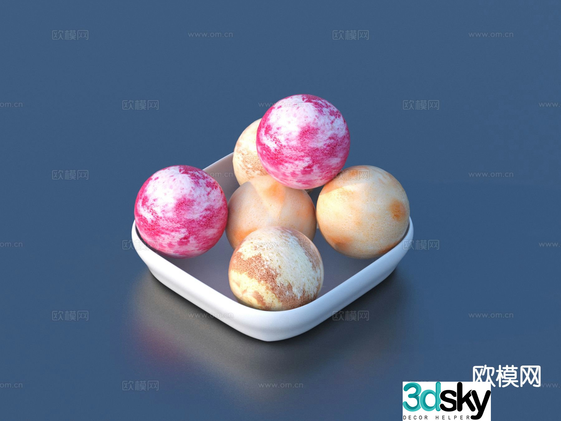 Daily necessities craft ornaments artwork 3D model