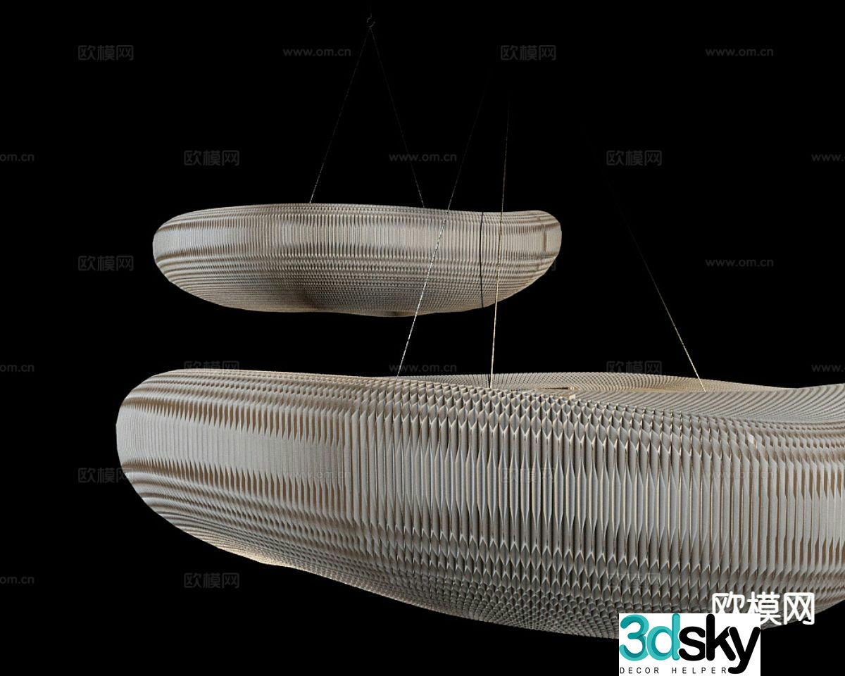 Creative chandelier 3d model