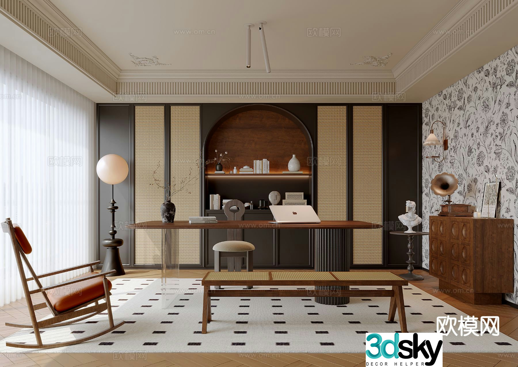 Medieval style study 3D model