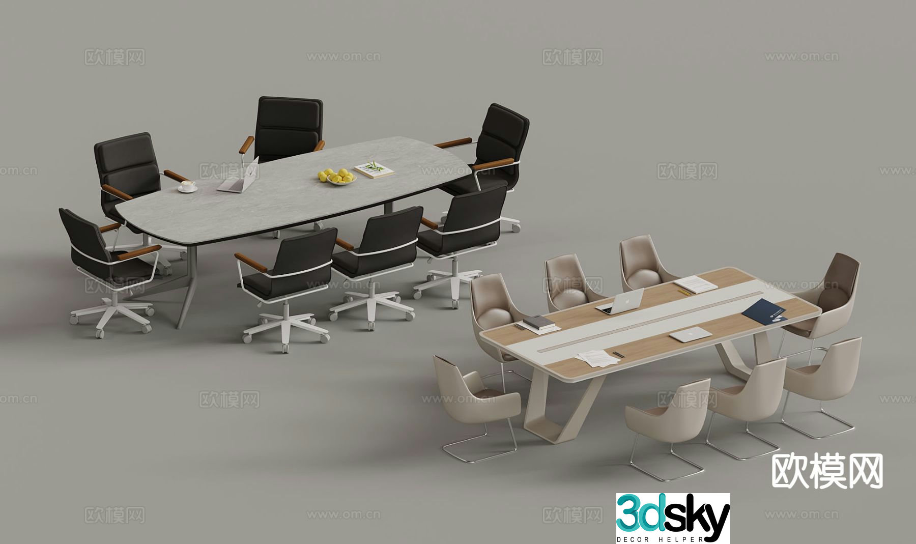 conference table conference table 3d model