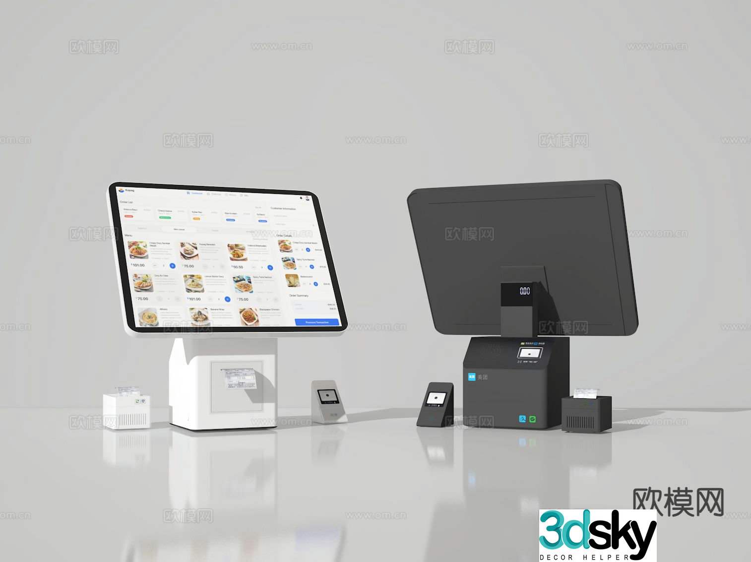 cash register 3d model