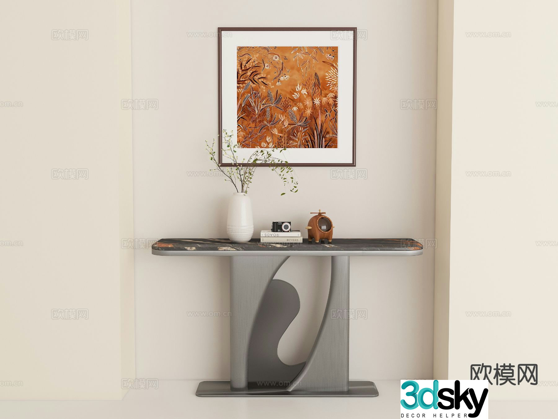 Modern Duanjingdai 3D model