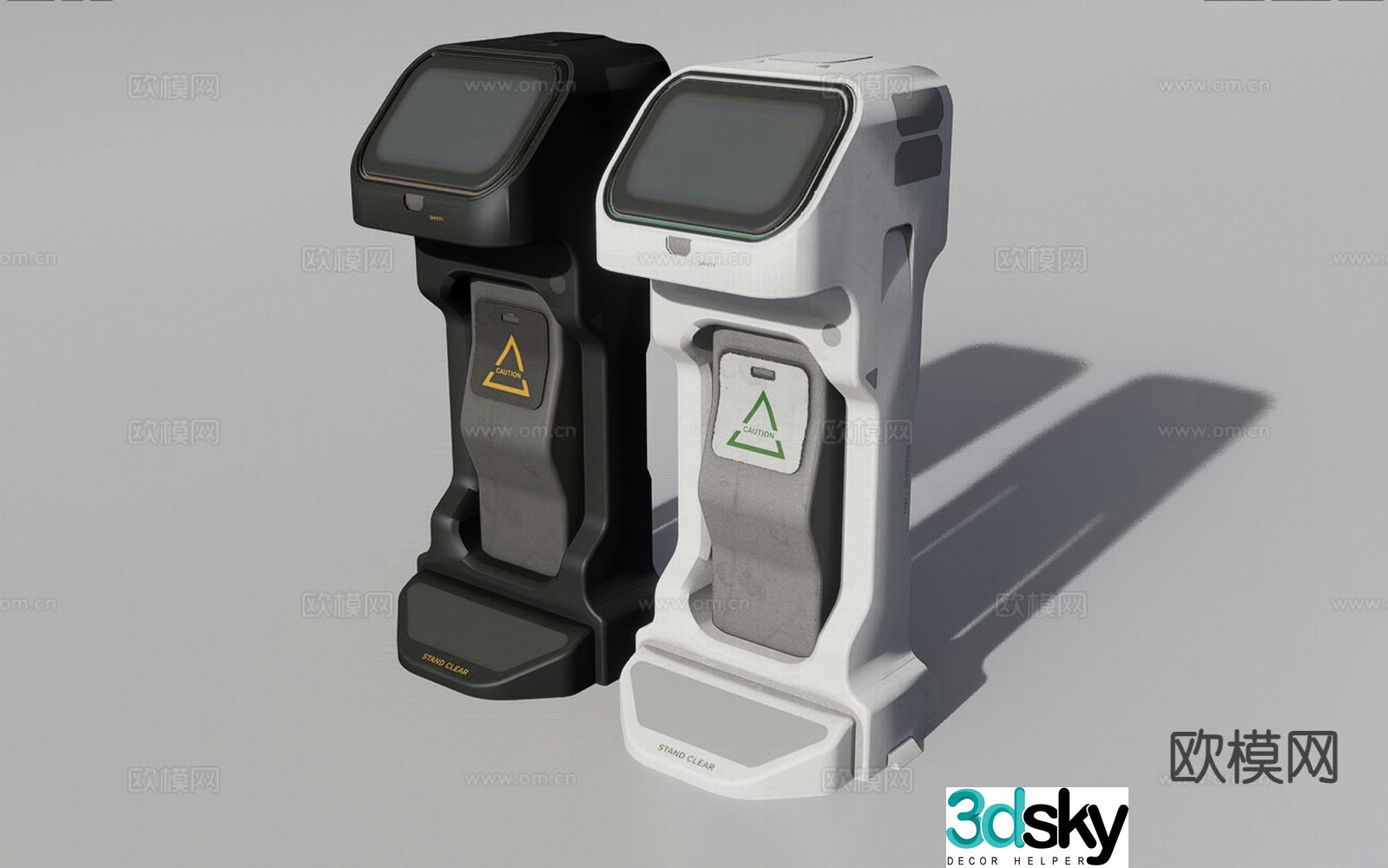 terminal sci-fi device 3d model