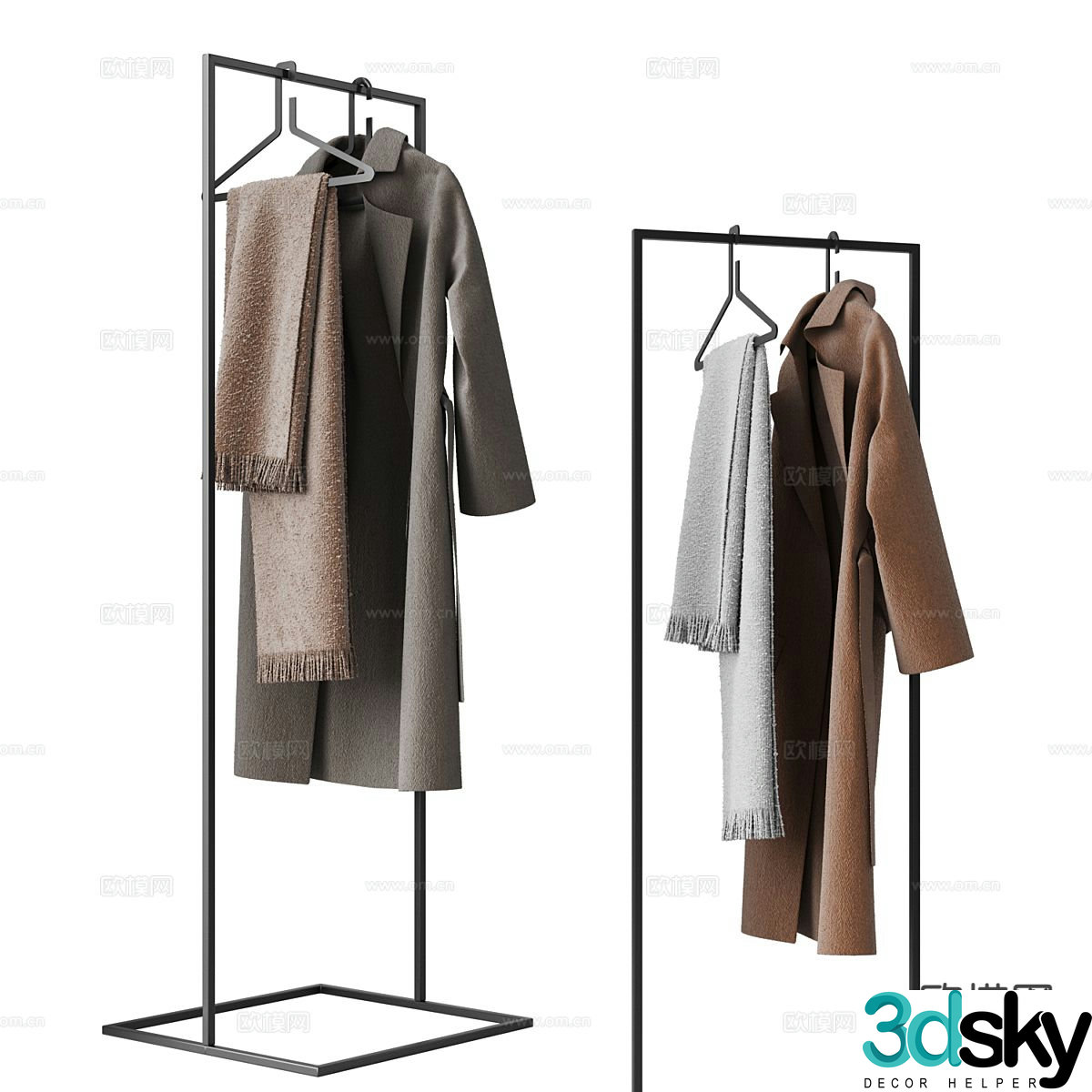 clothes hanger 3d model