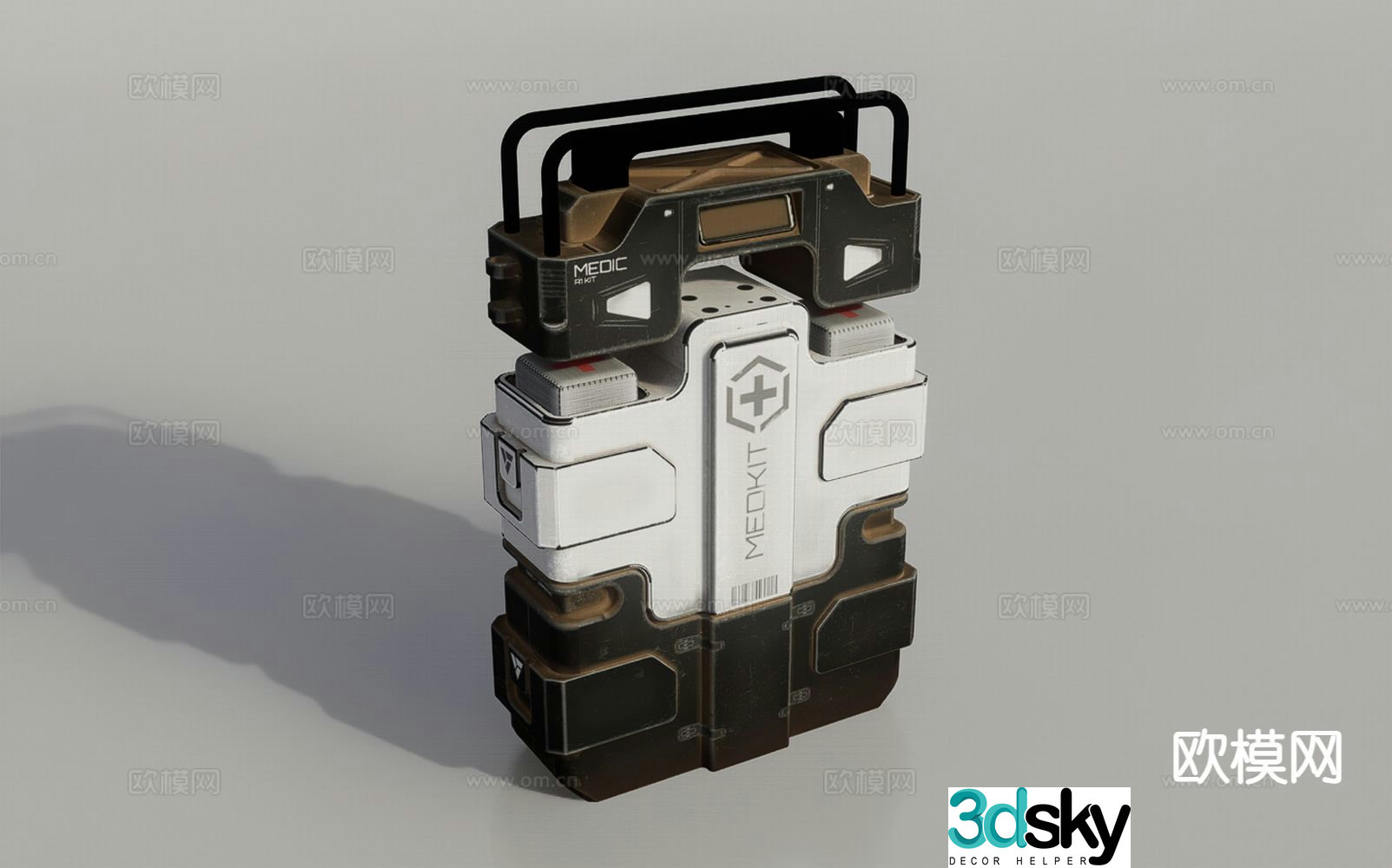Sci-fi device 3d model