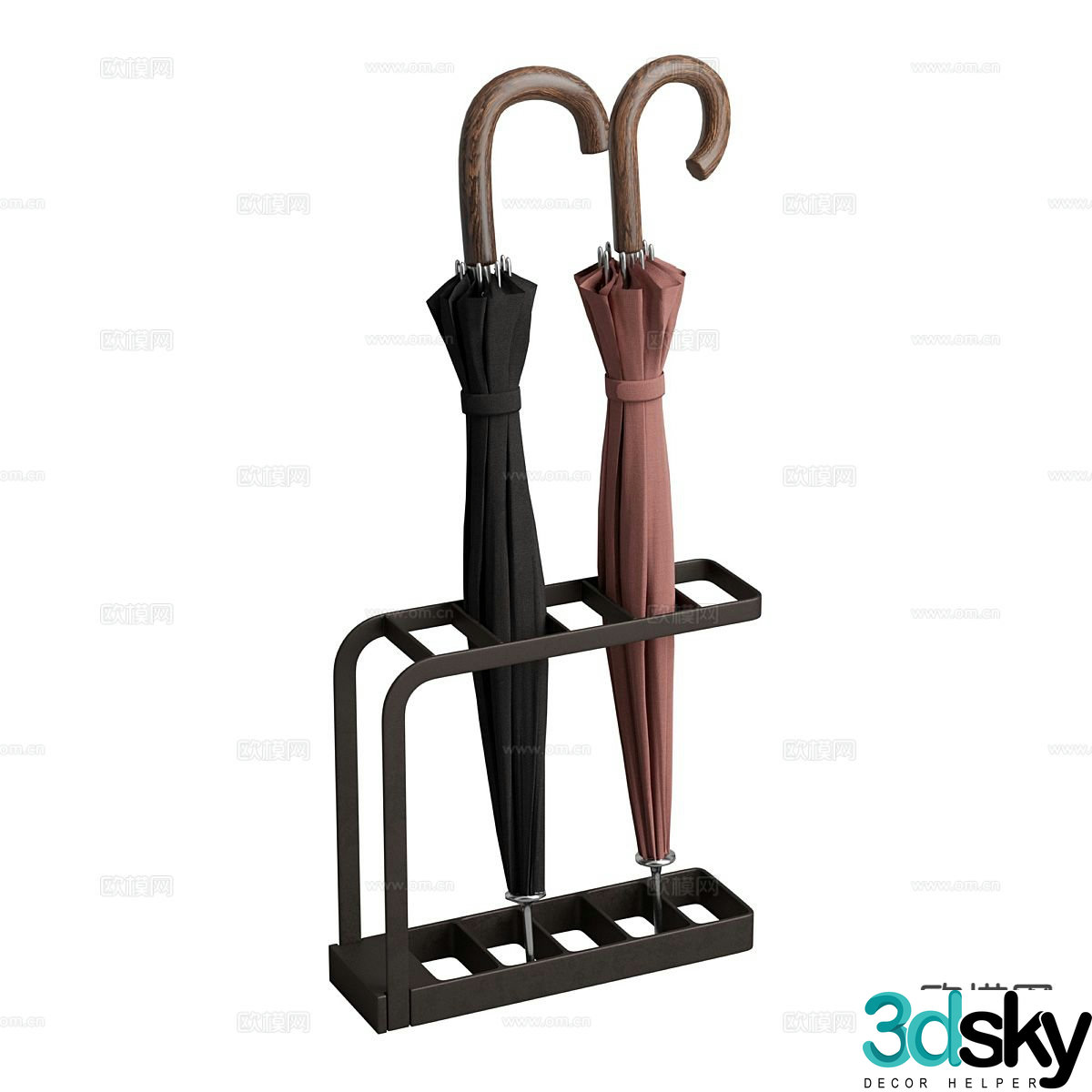 Umbrella stand 3d model