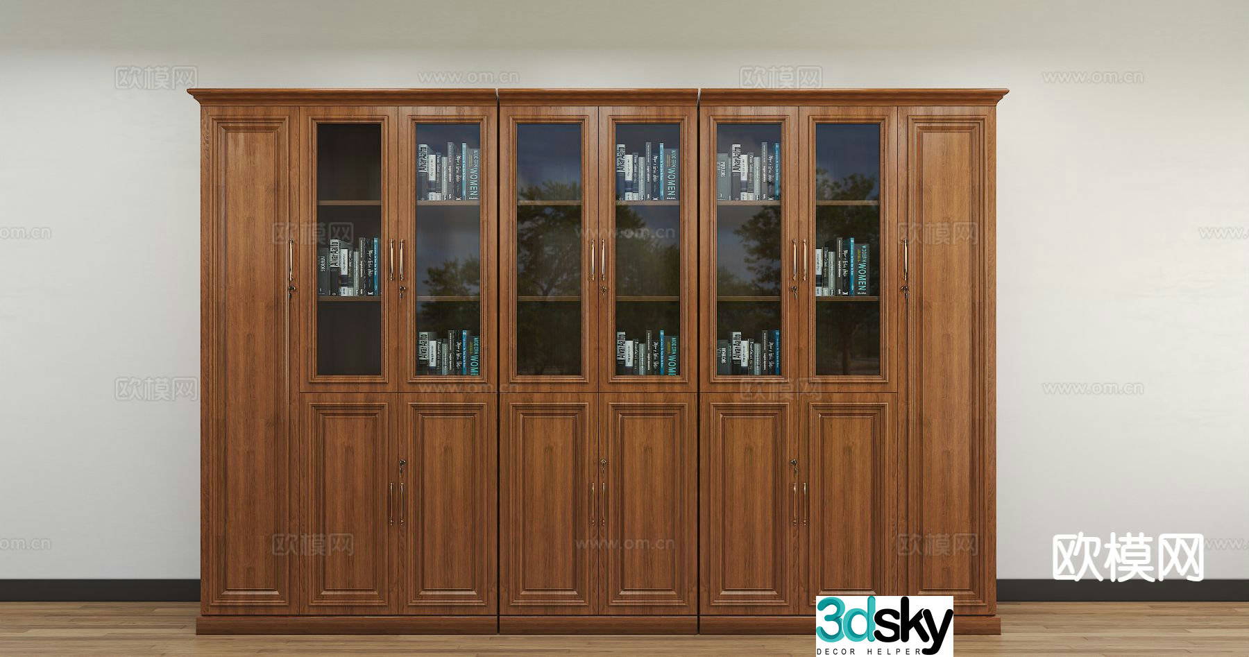 American file cabinet paint file cabinet 3d model