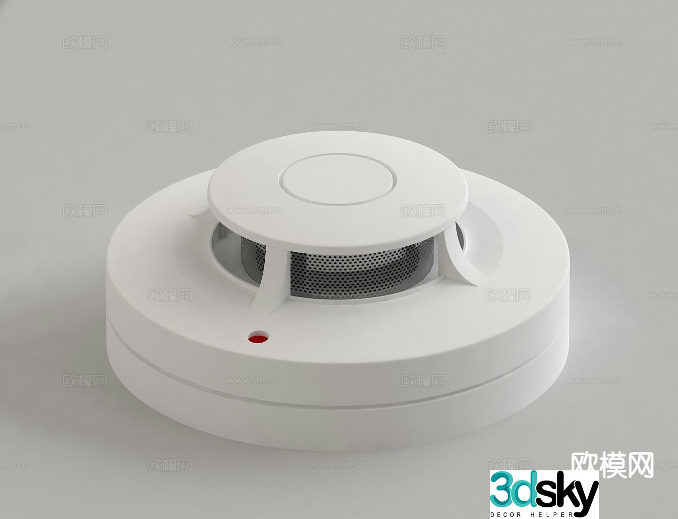 Fire Facility Alarm Smoke Alarm Gas Alarm 3D Model