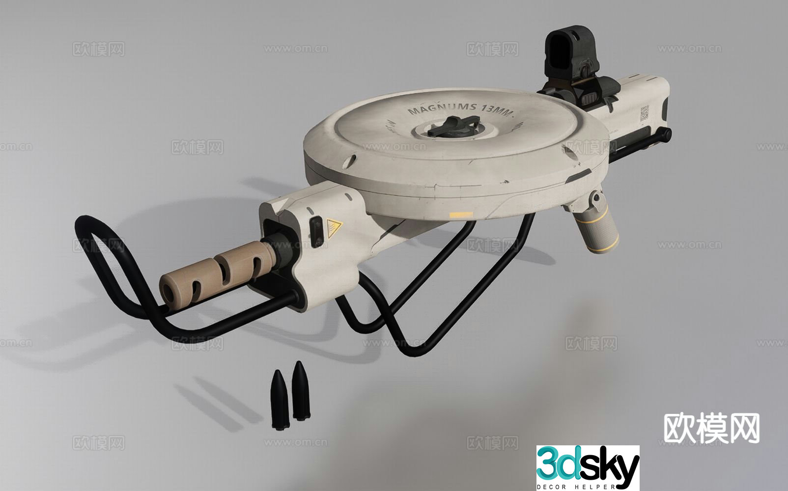 military weapon 3d model