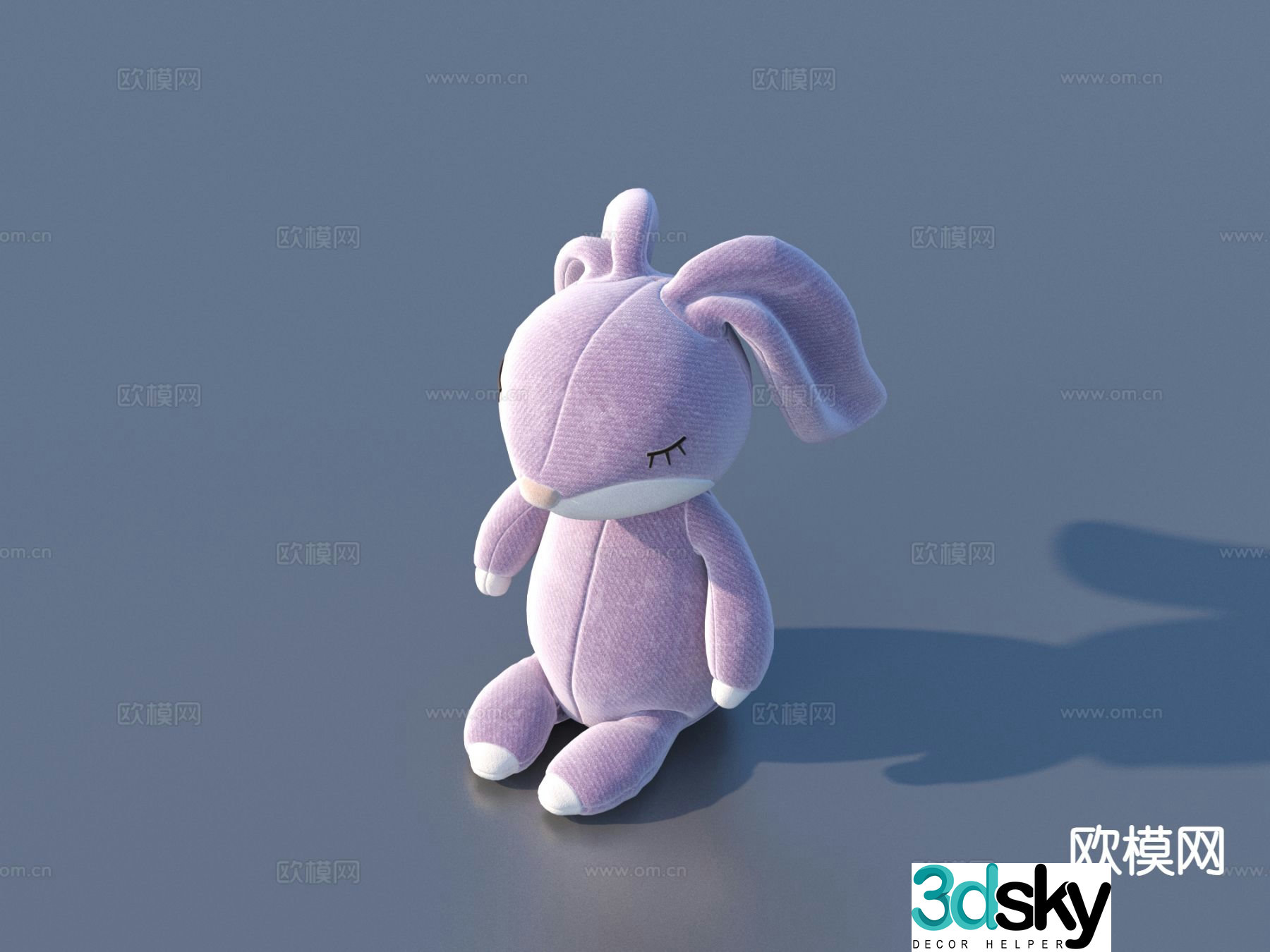 toys ragdoll toy ragdoll bunny 3d model