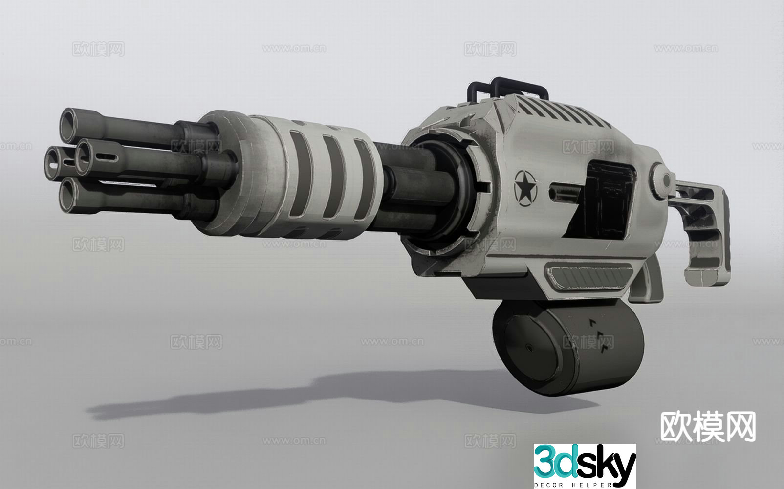 Military weapons 3d model