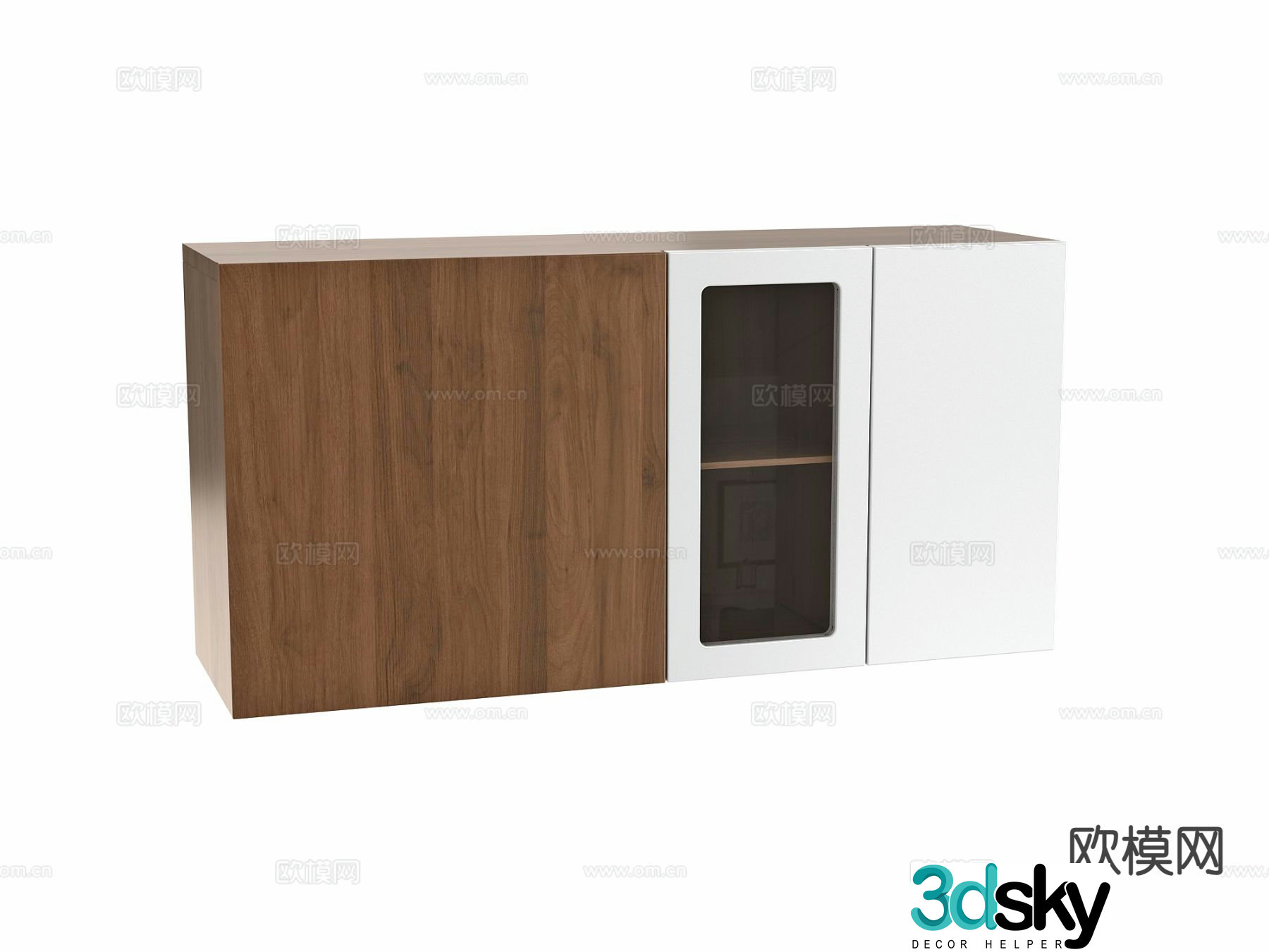 Low cabinet chest 3d model