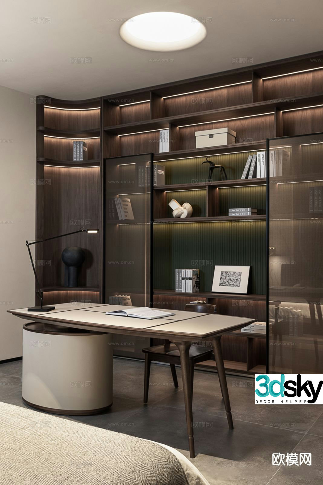 Italian study 3D model