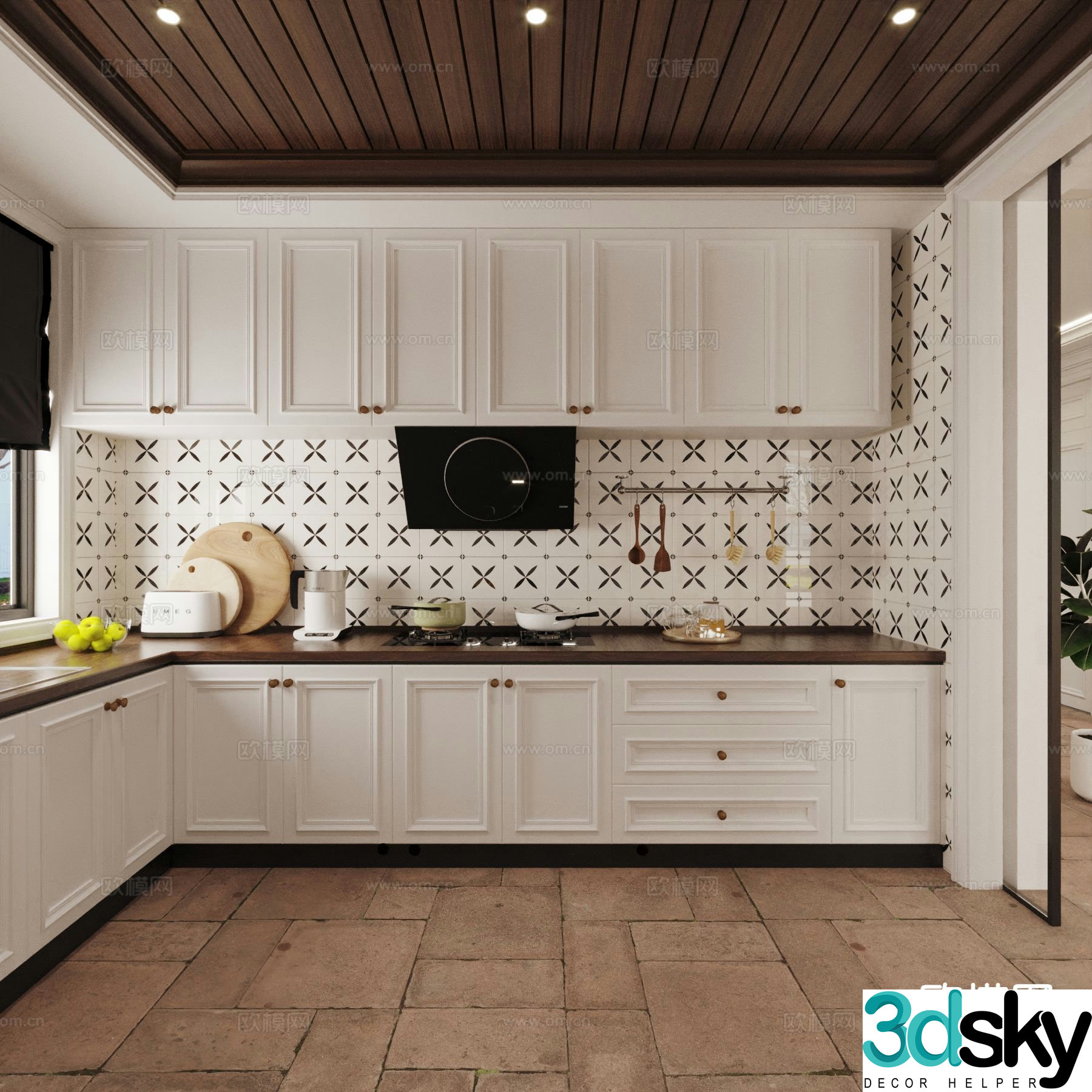 French kitchen 3d model