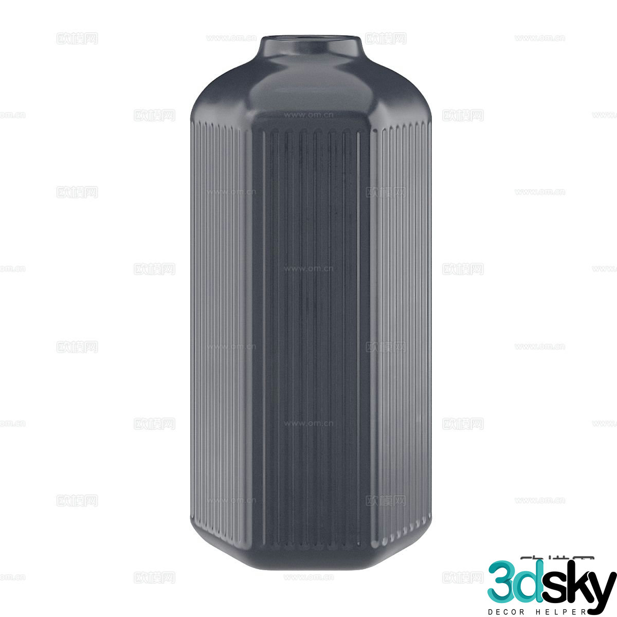 Modern vase ornaments 3d model