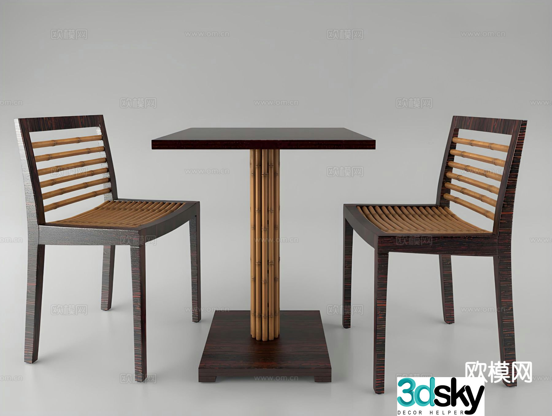 Leisure tables and chairs Negotiation tables and chairs 3d model