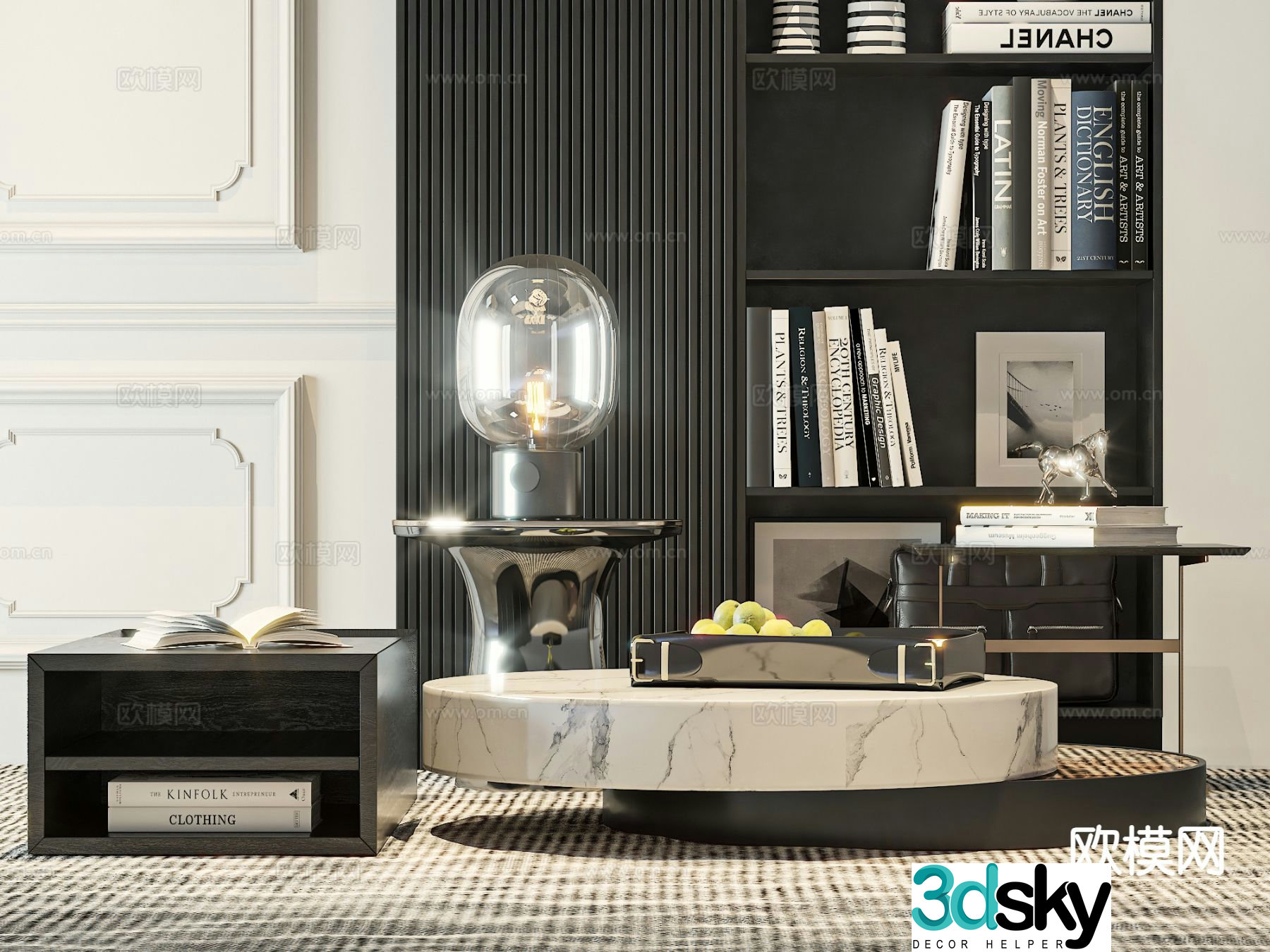 3D model of mother-in-law coffee table