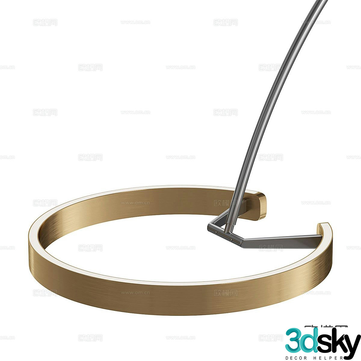Modern floor lamp 3d model