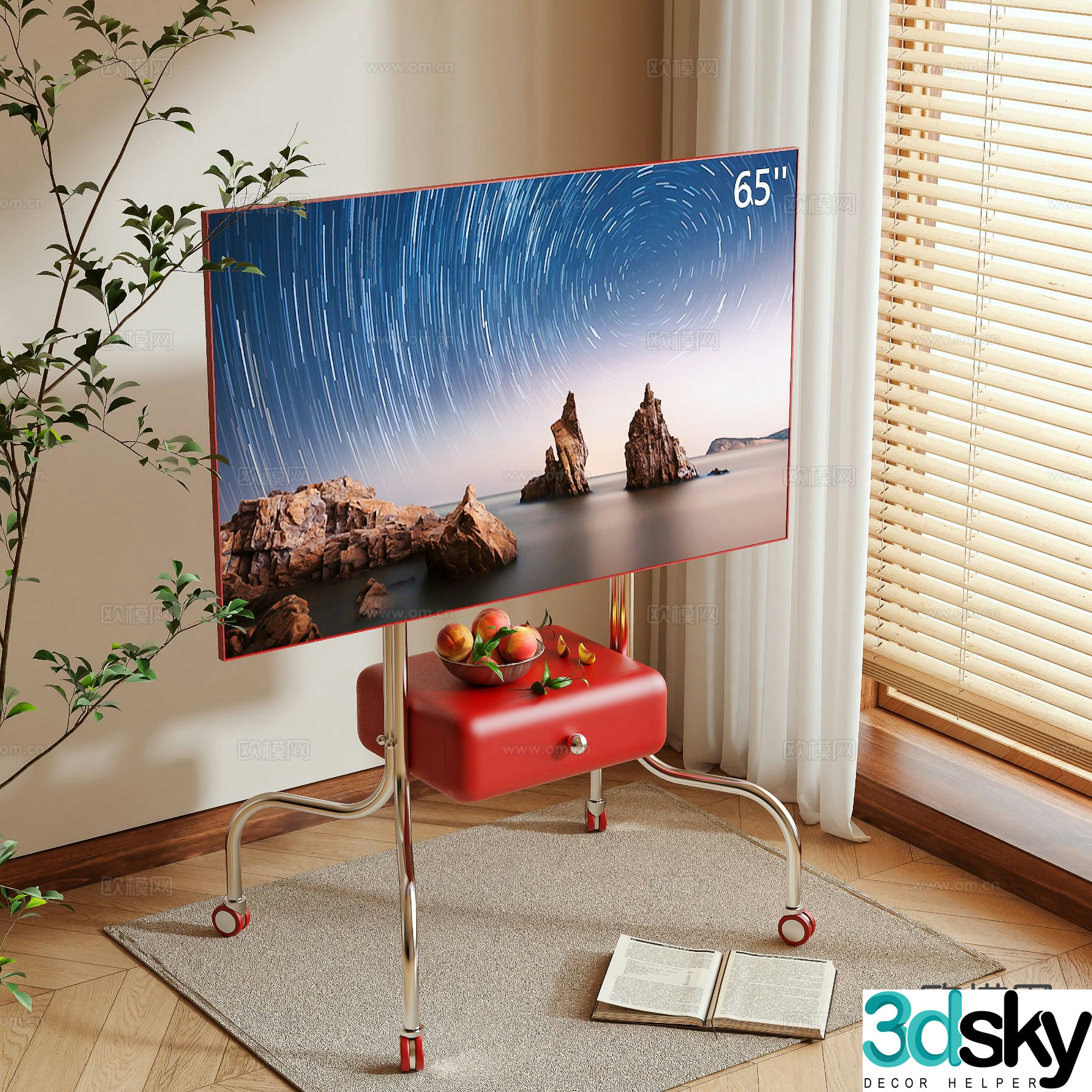 TV stand 3d model