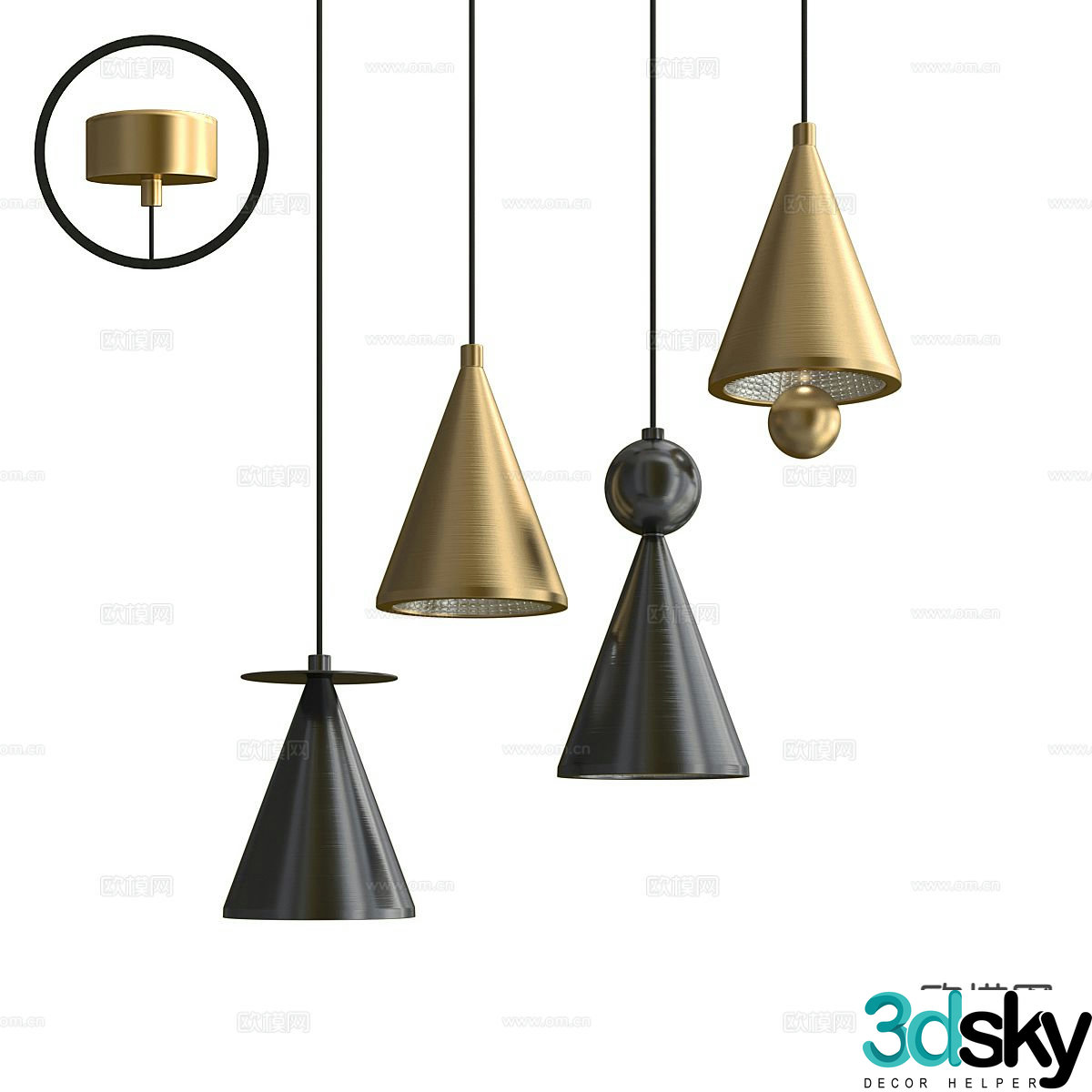 Chandelier 3d model