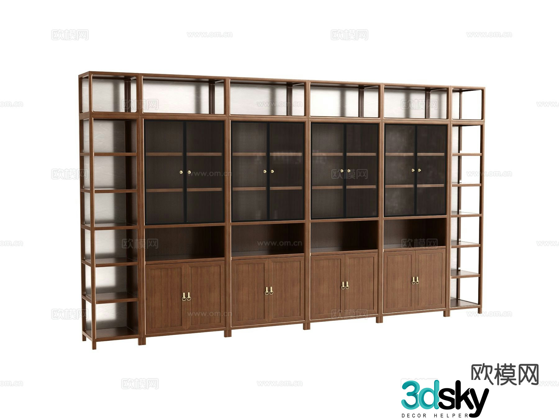 Bookcase 3d model