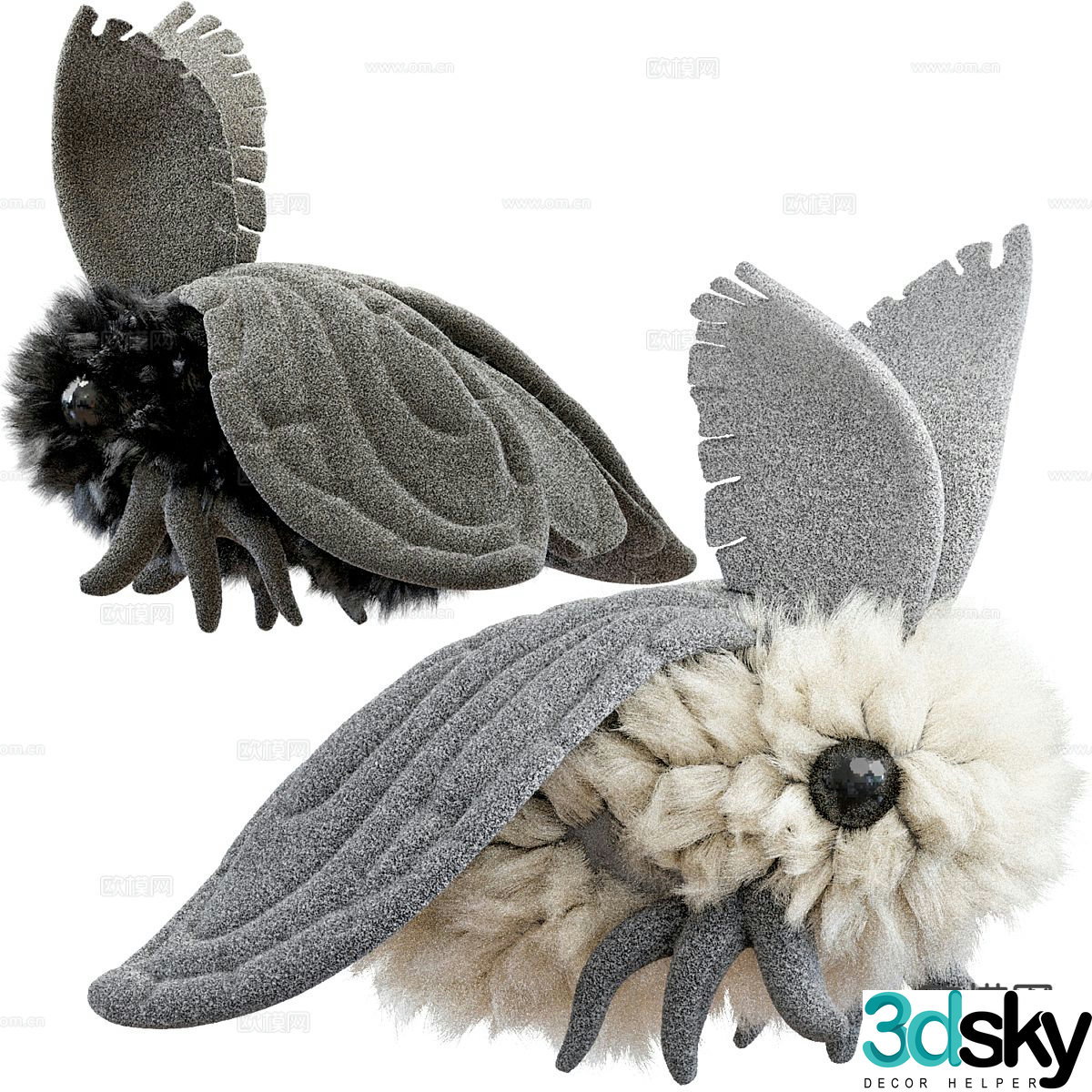 fly doll 3d model