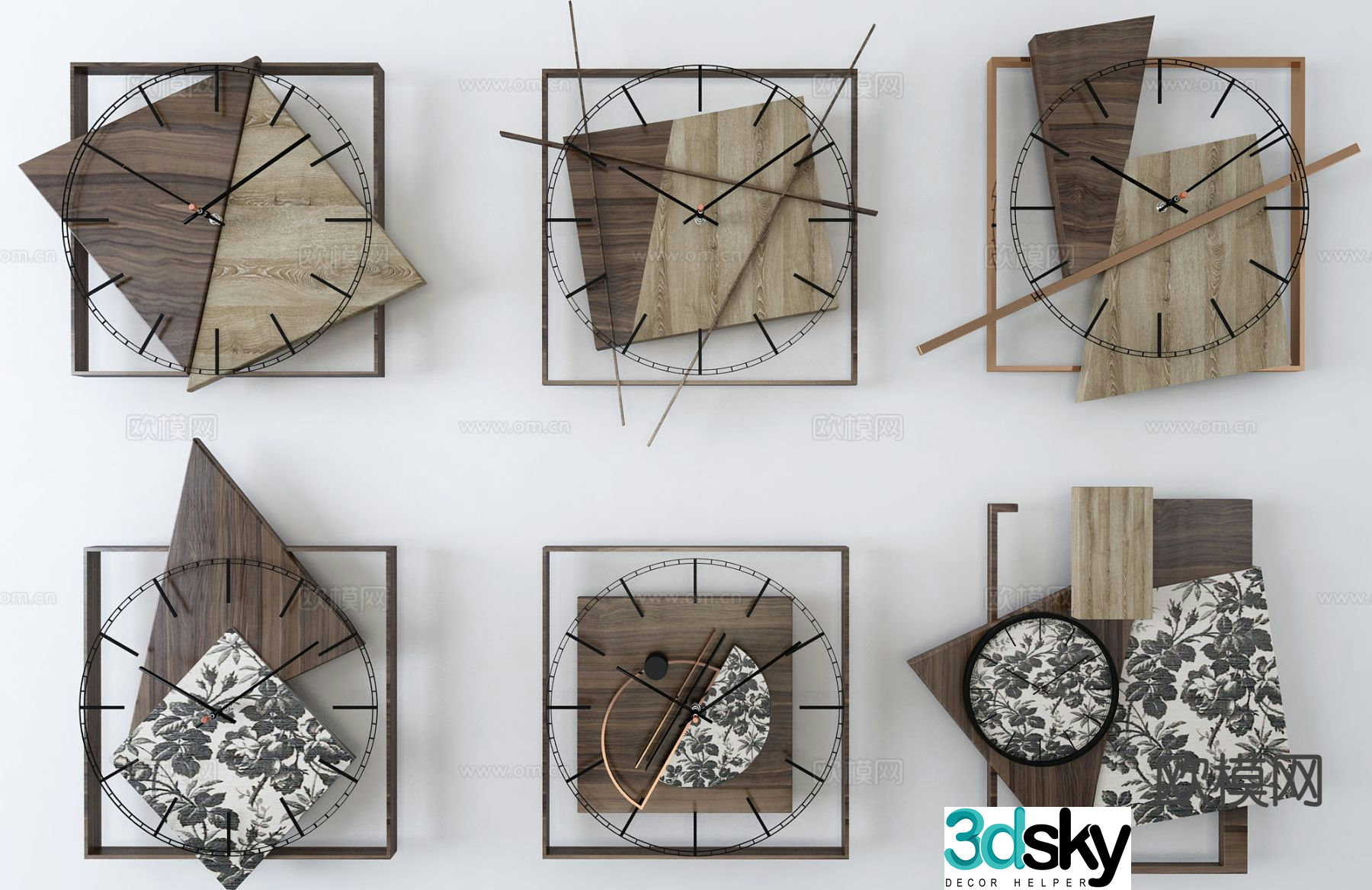 Wall clock wall clock 3d model