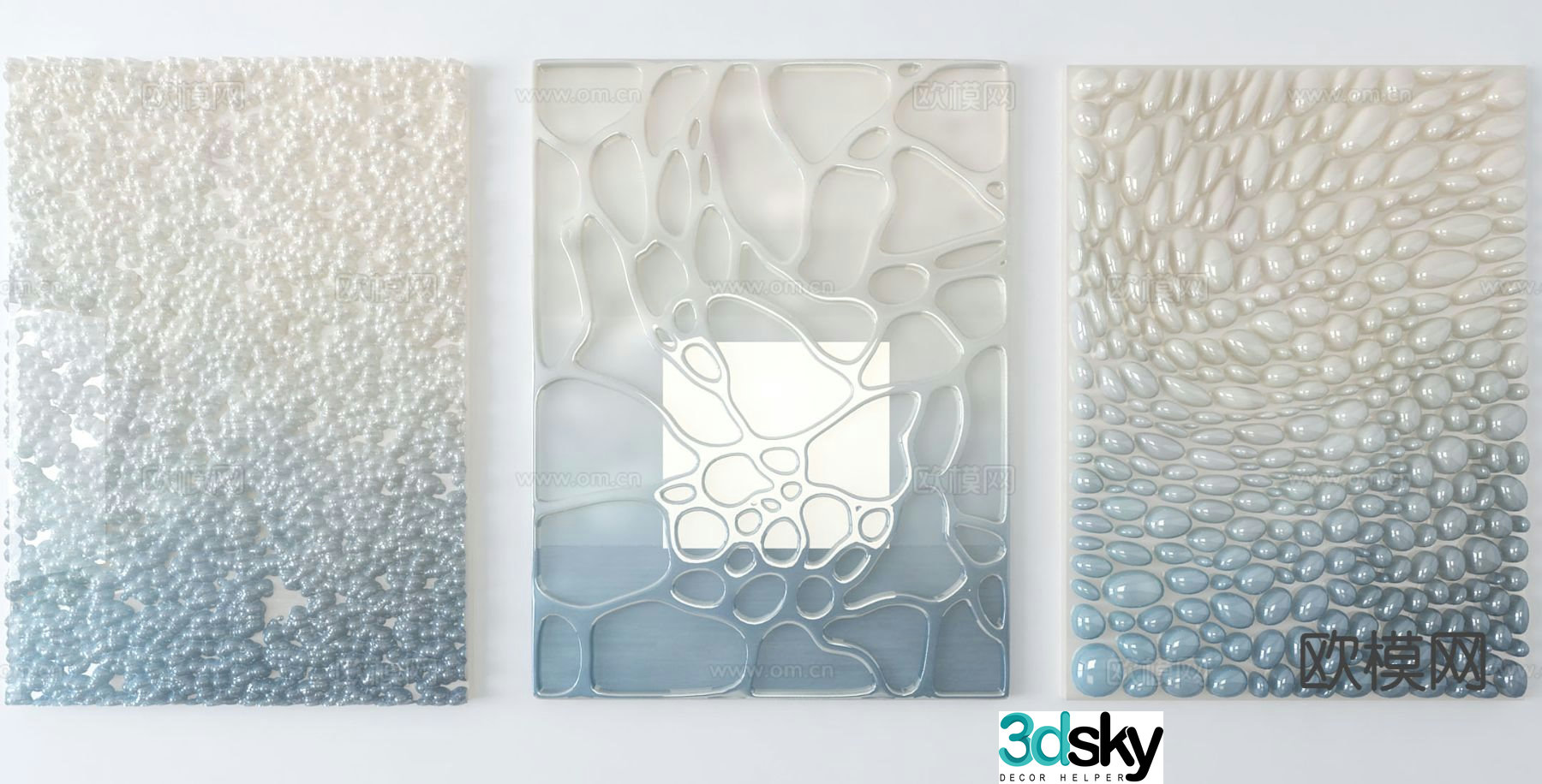 Art wall decoration hanging decoration 3d model
