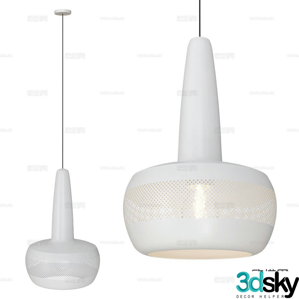 UMAGE creative chandelier 3d model