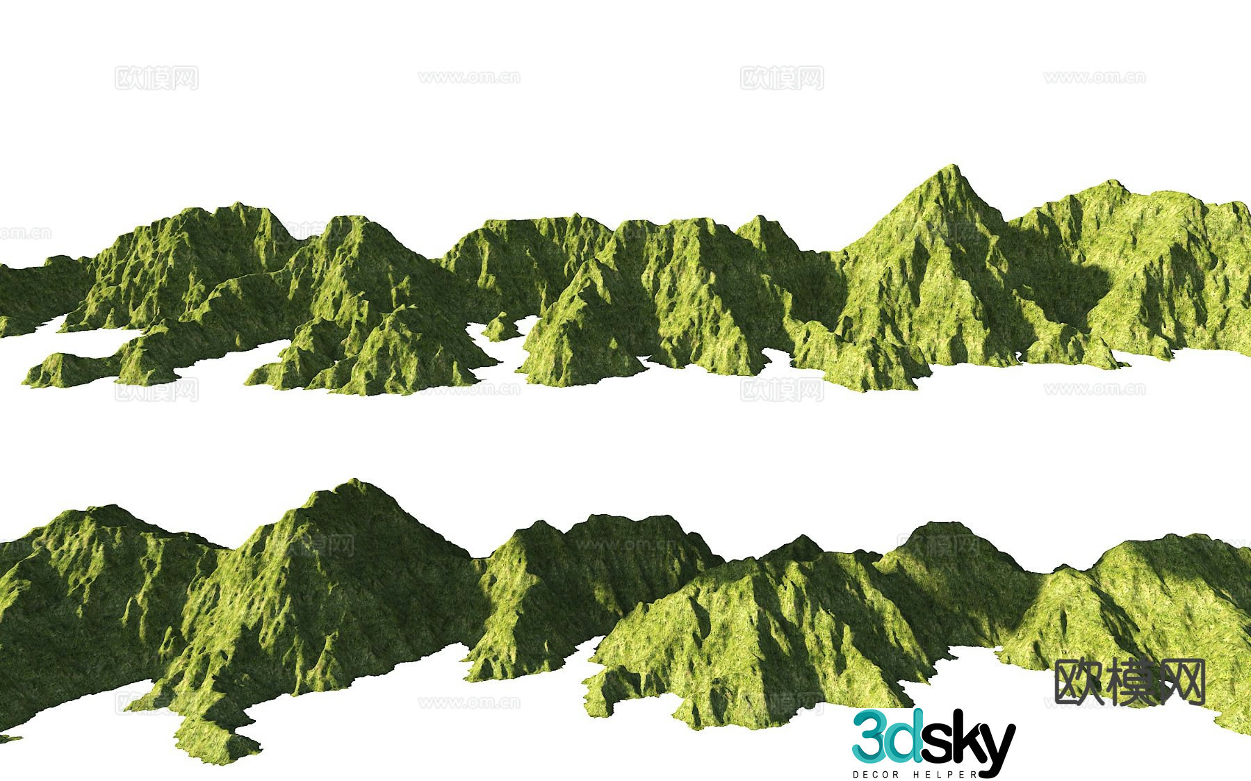 Landscape mountains mountain terrain mountain park terrain mountain 3d model